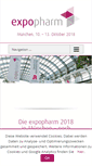 Mobile Screenshot of expopharm.de
